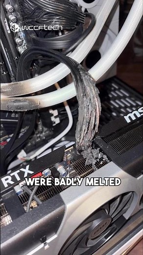 NVIDIA RTX 5090 16-pin Power Connector Catches Fire