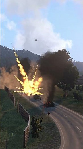 When you're seconds away from saving your boy #arma3 #armapilot #military