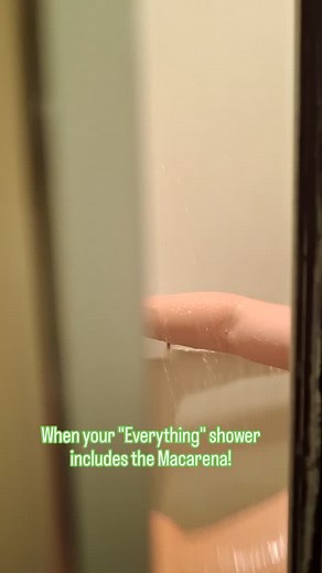 602 reactions · 15 shares | #shower #dance #macarena #thisis8 #clean #wet #water | Lacey Lakin | Facebook