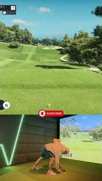 Master Virtual Golf: Swing, Score & SUBSCRIBE for More! #shorts
