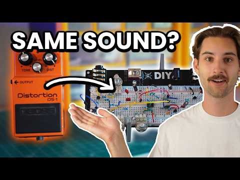 I Built a Boss DS-1 Distortion Pedal on a Breadboard… Does It Sound the Same?