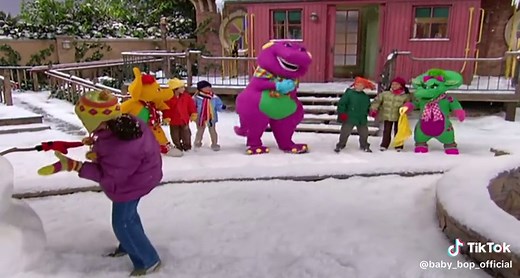 Winter Fun with Baby Bop and Barney