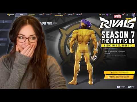 RAYLENE'S Marvel Rivals | S7 BATTLE PASS PREVIEW | ADAM NAKEY!