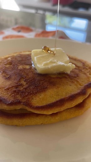 🥞🎃 Ready to level up your breakfast game with these incredible Pumpkin Pancakes? They're the perfect way to kickstart your day with a taste of autumn. 🍂In the recipe above I doubled the recipe so, here's what you'll need to make about 12:* 2 cups of baking mix* 2 tsp baking powder* 2 tsp sugar* 1 tsp pumpkin pie spice* 2 tsp melted butter* 3/4 cup of milk* 1/2 cup canned pumpkin puree* 2 eggsJust follow these simple steps:* Mix dry ingredients.* Add wet ingredients and stir until smooth.* Coo