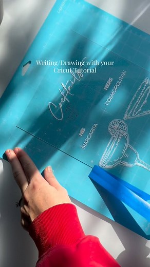 Erin Rogers | How to perfectly place your Cricut writing or drawing designs onto your material! 🤓 New Full Tutorial now up on YouTube (link in bio)... | Instagram
