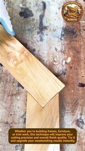 Perfect Miter Joint Alignment Trick (No Gap, No Guesswork!)