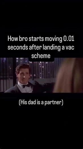 "Nah bro, I just networked"