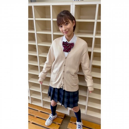 芳根京子 on Instagram: "情報解禁です。 「コントが始まる」 先ほど放送だった ２話から登場してます。 よろしくお願いします☺︎ 仲野太賀さん演じる潤平の彼女役ということで、去年は一緒に勇者！とかやってたのに、なんだかおもしろいですね、なんてお話をしました。 #コントが始まる #こちら回想シーンの制服 #まだいける？ #むり？"