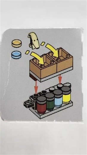 LEGO Star Wars Advent Calendar Day 18 - Shelves (Droid parts) #lego #starwars #advent #shelves