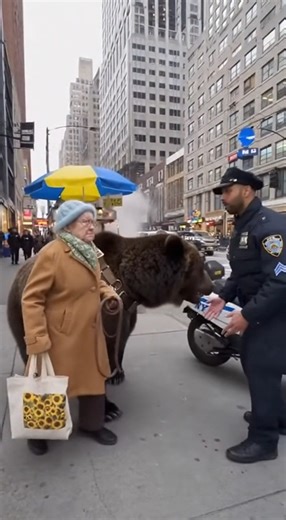 166K views · 3.3K reactions | This old lady and her big furry friend...