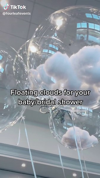 Cloud Theme Baby Shower Decor Ideas