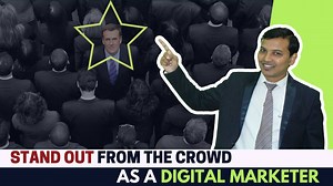 Stand Out From The Crowd As A Digital Marketer: Do You Really Need It? This Will Help You Decide! Differentiating yourself is an important aspect of a long term successful digital marketing career. Know the different ways you can stand out from as a digital marketer. Follow these 6 Tips to become outstanding Digital Marketer: ✅Practice Makes Man Perfect ✅Detail information about businesses ✅Your Analytical Data ✅Experiment on your data ✅Think creative, think out of the box ✅Stay up to date with 