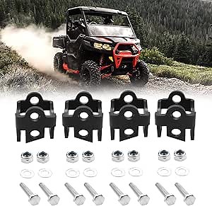 Amazon.com: StarknightMT Defender Lift Kit, 2" UTV Defender Max Lift Kits Compatible with Can-am Defender 500 800 1000 HD5/ HD8/ HD10/ XMR 2016 2017 2018 2019 2021, Set of 4 Bracket : Automotive