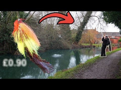 Can CHEAP Chinese Import Tackle Catch Canal Pike?!