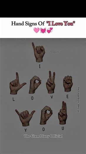 How to Say I Love You ❤ in Sign Language_Complete ASL Tutorial #SignLanguage #ASL #ILoveYou