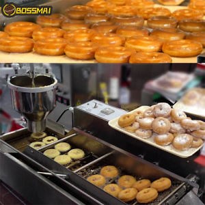 [Hot Item] Snack Food Kitchen Machinery Equipment Automatic Donut Machine Mochi Doughnut Yellow Donut Maker Commercial Donut Making Machine