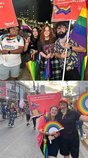 Over the weekend, on October 11 (National Coming Out Day), we celebrated the three-year anniversary of launching our crisis support operations in Mexico — a milestone that represents not only growth, but also the strengthening of our mission to ensure every LGBTQ young person has a bright future. Over these three years, we have supported more than 100,000 contacts from young people seeking a safe space across all 32 states of the country, thanks to the dedication of more than 100 volunteers and 