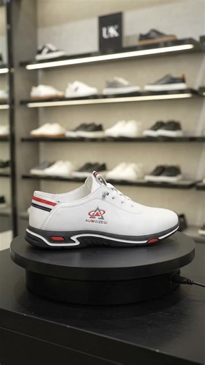 FOR YOU DAYS Men's Business Casual Shoes, Fashion Leather Lace-Up Boots, Four Seasons Wearable, Stylish Men's Footwear for Daily Use, Low Cut Shoes, Sneaker, Walking Shoes, Casual Trainers