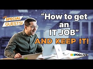 🔴How to get an IT job and keep it featuring KevTech IT Support