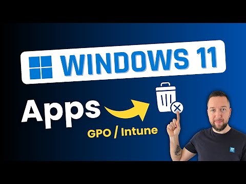 Windows 11 25H2: Uninstall native apps via GPO and Intune