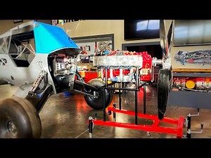 Giant race engine into a Bush Plane 😳13 Liters goes into Scrappy build # 29