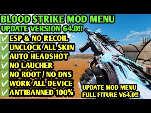 Mod Menu Blood Strike Injector | Azyra Modz Vip Free Version 64.0 | Full Fiture Brutal | Antibanned