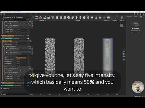 Spherene for nTop Tutorial 7: Guiding Fluids with Flow Direction