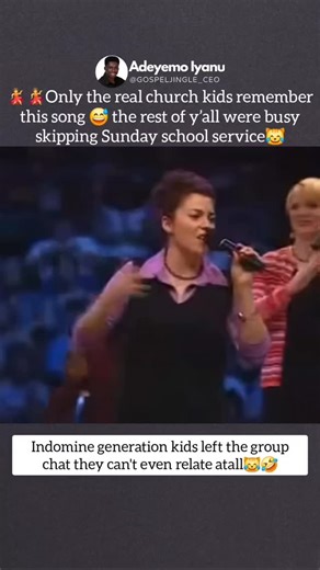 This one’s for the real church folks who grew up on hymns, handclaps, and Sunday choirs . . Follow me for more edifying content | Gospeljingle.com