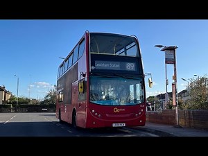 *Withdrawn* Journey on the London Bus Route 89 | Enviro400 E125 LX09 FCA