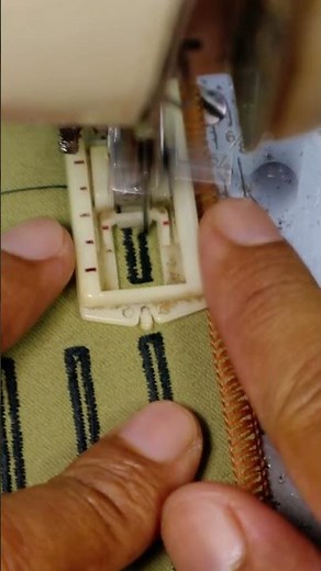 buttonhole sewing process using special machine #sewing #sewingtechnique #127