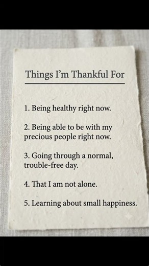 Things I'm Thankful For #mindset #wisdom #personalgrowth