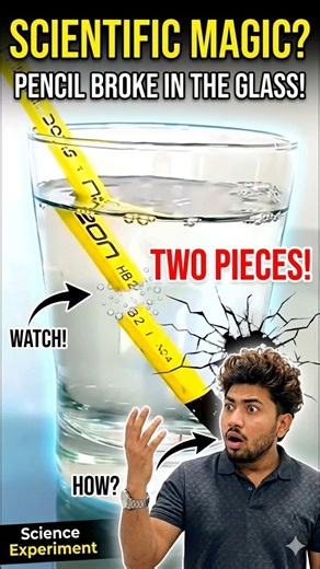 I Broke This Pencil Using Science! 😱👀 #viral #experiment #shortvideos #viralvideos