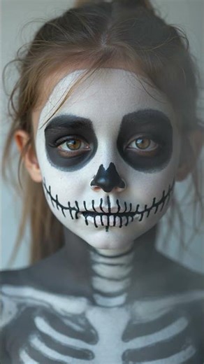 Cute & Spooky Halloween Makeup for Kids!