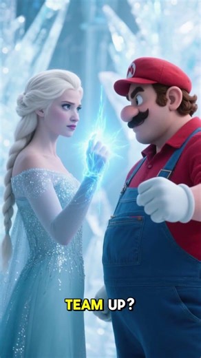Super Mario In Frozen