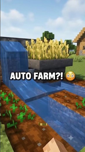 How to Make an Automatic Farm in Minecraft! 🌾⚙️