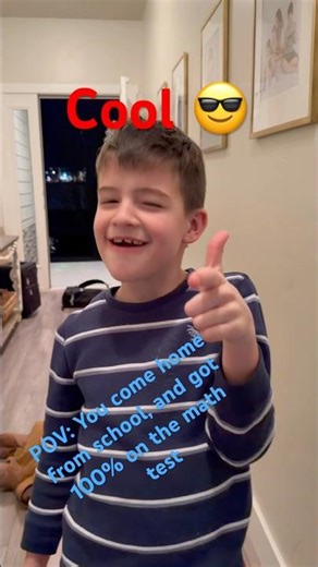 POV: You get 100% on your math test￼