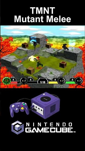 Teenage Mutant Ninja Turtles: Mutant Melee (GameCube) gameplay