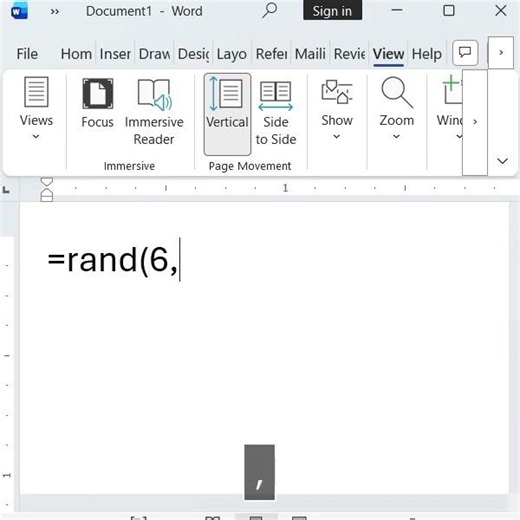 random text in MS Word #shorts #shortsvideo #msword #shortcutkeys .