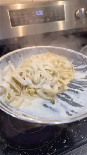 Homemade Fettuccine Alfredo!!