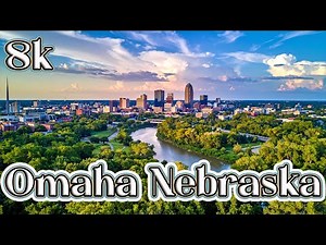 ✨ Omaha, Nebraska from Above | Stunning 8kDrone Footage