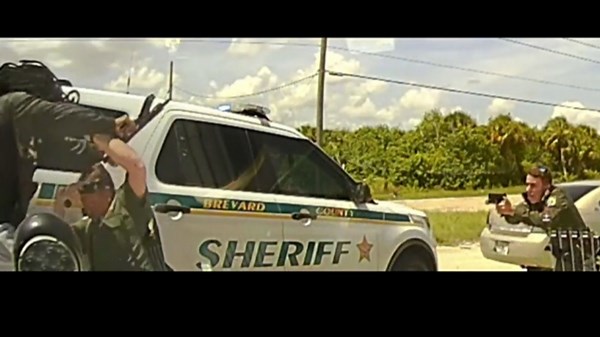 Video: Brevard Sheriff releases video of ambush shooting that left gunman death, deputy shot