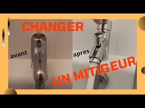 How to change a bathtub mixer tap (tutorial)