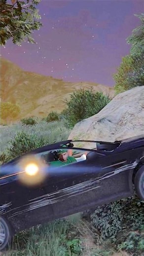 Police Chase Franklin! Intense Car Firing Escape in GTA 5 🔥🚔 #shorts