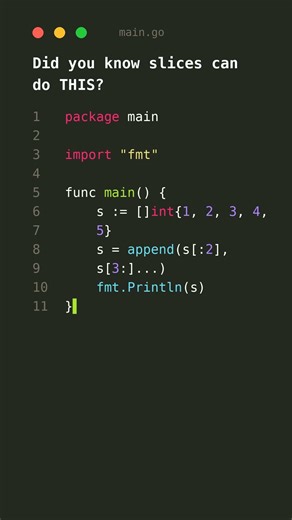 The Go Trick That Wowed Interviewers 🚀 #viral #programming #go