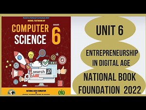 Class 6 Computer chapter 6| Entrepreneurship in digital age