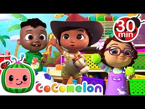 Clean Up, Clean Up | Nina's ABCs | CoComelon Songs for Kids & Nursery Rhymes
