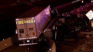 I-10 fully opened after multi-semi crash