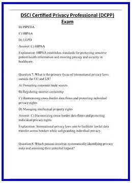 DSCI Certified Privacy Professional DCPP Exam 636x882