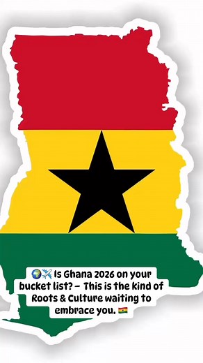 8.6K views · 266 reactions | ✈️ Is Ghana 2026 on your bucket list? — This is the kind of Roots & Culture waiting to embrace you.  with The Cultured Ghana Experience. #visitghana #blacktravelmovement #TravelWithUs #experienceghana #discoverghana #feelghana #experience #fortheculture #travelafrica #blacktravelfeed #blackgirlsrock #history #blackbusinesses #travelagent | Cultured Ghana | Facebook