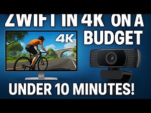 How to Zwift in 4K in 10 mins #zwift #zwifting